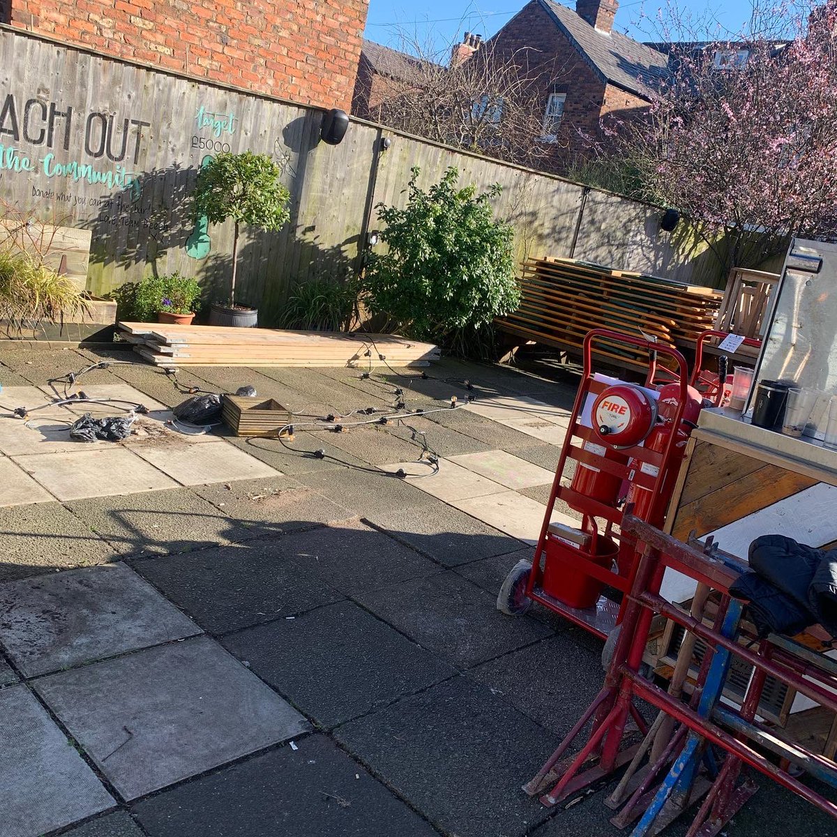 The rumours are true; Chorlton’s best beer garden is about to get even better! 

It’ll be up and ready for the final weekend in March!
#BeechInn