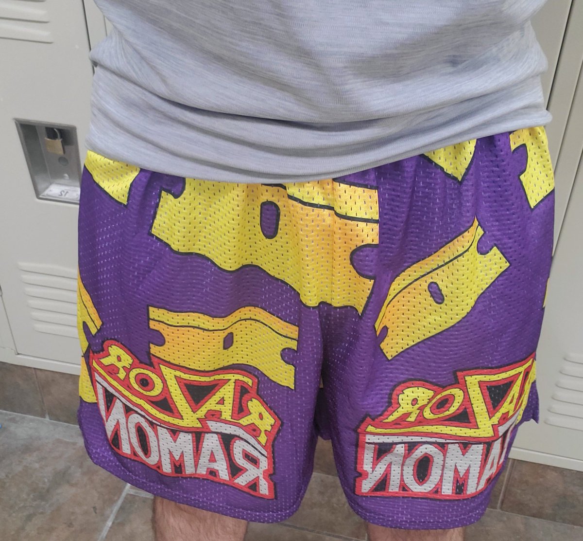 The only appropriate gym attire today