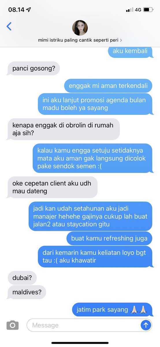 suami takut istri short au ✶

—

petualangan bulan madu mimi pengacara dan jeje manajer peripera