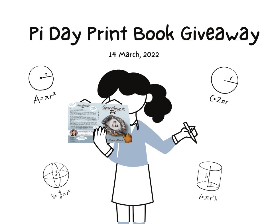 BiancaMarch2015's tweet photo. Free Searching for Pi: The Novel for Kids Kindle Download on #PiDay #PiDay2022 https://t.co/ApMvLVm4t3 and Goodreads Paperback book giveaway https://t.co/Pl3OfQKsCj https://t.co/KEutcVTqRZ