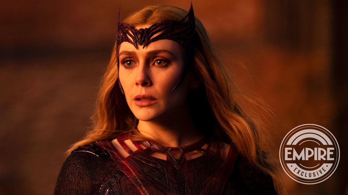 eolsenarchive's tweet photo. New still of Elizabeth Olsen as the Scarlet Witch in 'Doctor Strange in the #MultiverseOfMadness ' https://t.co/oxnw6iRYoK