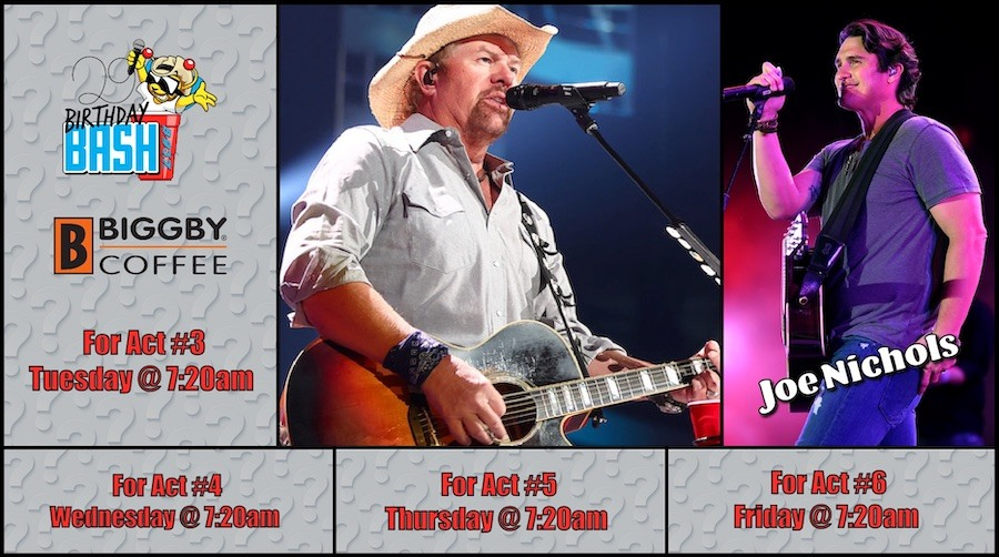 B93dotcom's tweet image. So excited to add @JoeNichols to the #B93Bash lineup June 18 at @LMCUBallpark with headliner @tobykeith! Rest of the lineup announced this week! BUY TICKETS: ihr.fm/3q2mwei

B-93 Birthday Bash brought to you by @BiggbyWMI - Irish Cream is back!