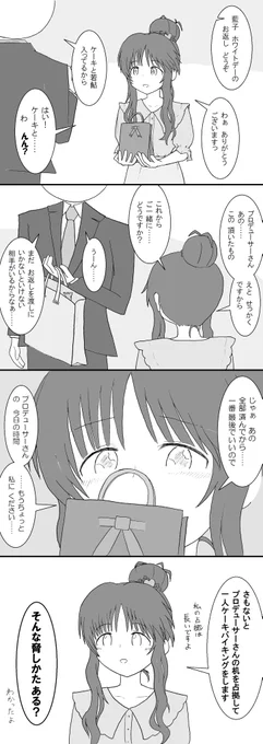 ホワイトデー ちょっとわがまま藍子ちゃん 