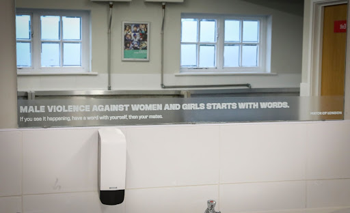 Usually it's women who see signs in venue toilets about their safety. 

That changes today.

In venues across London I've launched a campaign asking men to reflect on their behaviour—and the behaviour of those around them—to end male violence against women and girls.