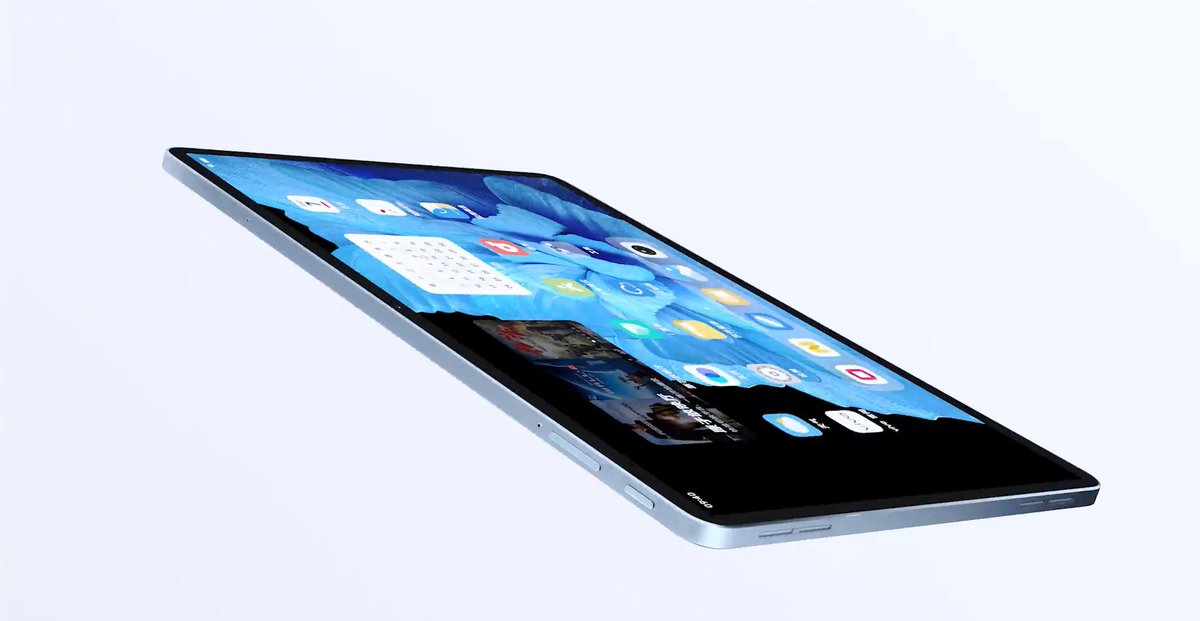 fardinrayhan's tweet photo. Vivo Pad
- 2.5k display
- Snapdragon 870
- Dolby Vision
- 6.55mm thick
- 489 gram
- 8GB ram
- Android 11
- Metal body
- Quad speakers
- Dual camera
- Vivo Pencil
#Vivo #VivoPad #VivoTab https://t.co/kXHoUpt1mn