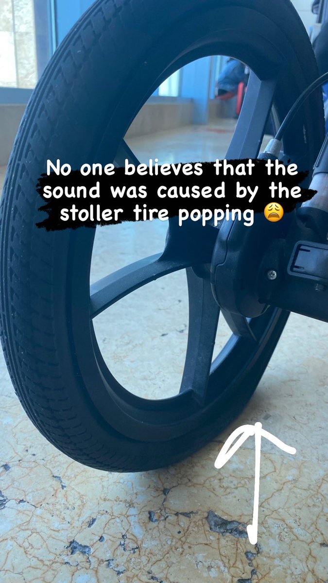 thisisheba's tweet photo. @adam_hab Yup it was our stroller. Sorry about that. Authorities were notified but did not take the claim seriously. https://t.co/2w7yvCsAch
