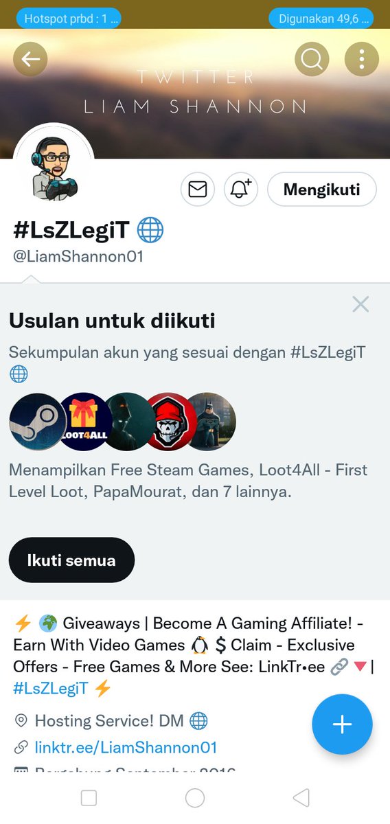 aceblackbigwin's tweet photo. @GiveAwayHost @LiamShannon01 Done https://t.co/1DUBnTGz6v