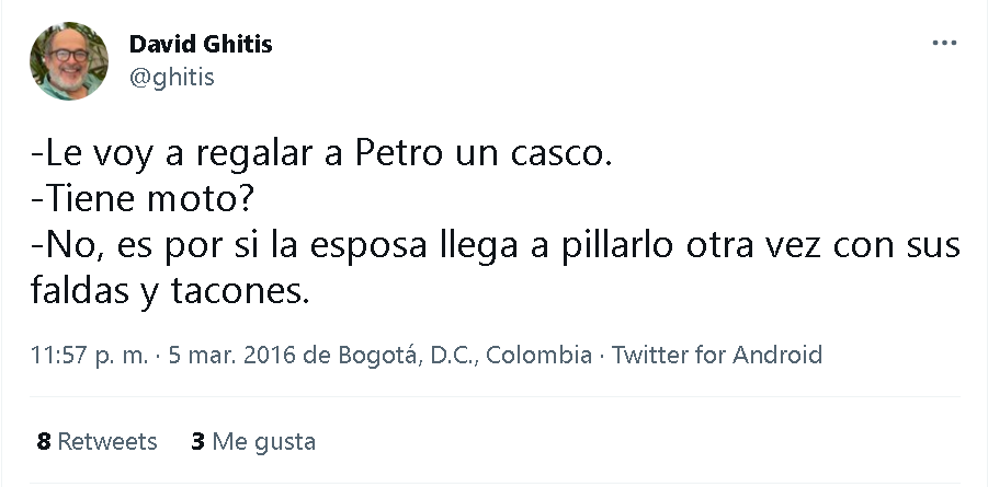 jrrangelp's tweet photo. #NeoNazisEnRCN
Hago llamado a la @FLIP_org para que deje de utilizar el discurso de la #LibrePrensa para legitimar los mensajes de ODIO del uribista disfrazado de periodista
#RacismoEsNazismo
#MachismoEsNazismo
#HomofobiaEsNazismo
#DiscriminacionEsNazismo https://t.co/GBC5HvQlA6