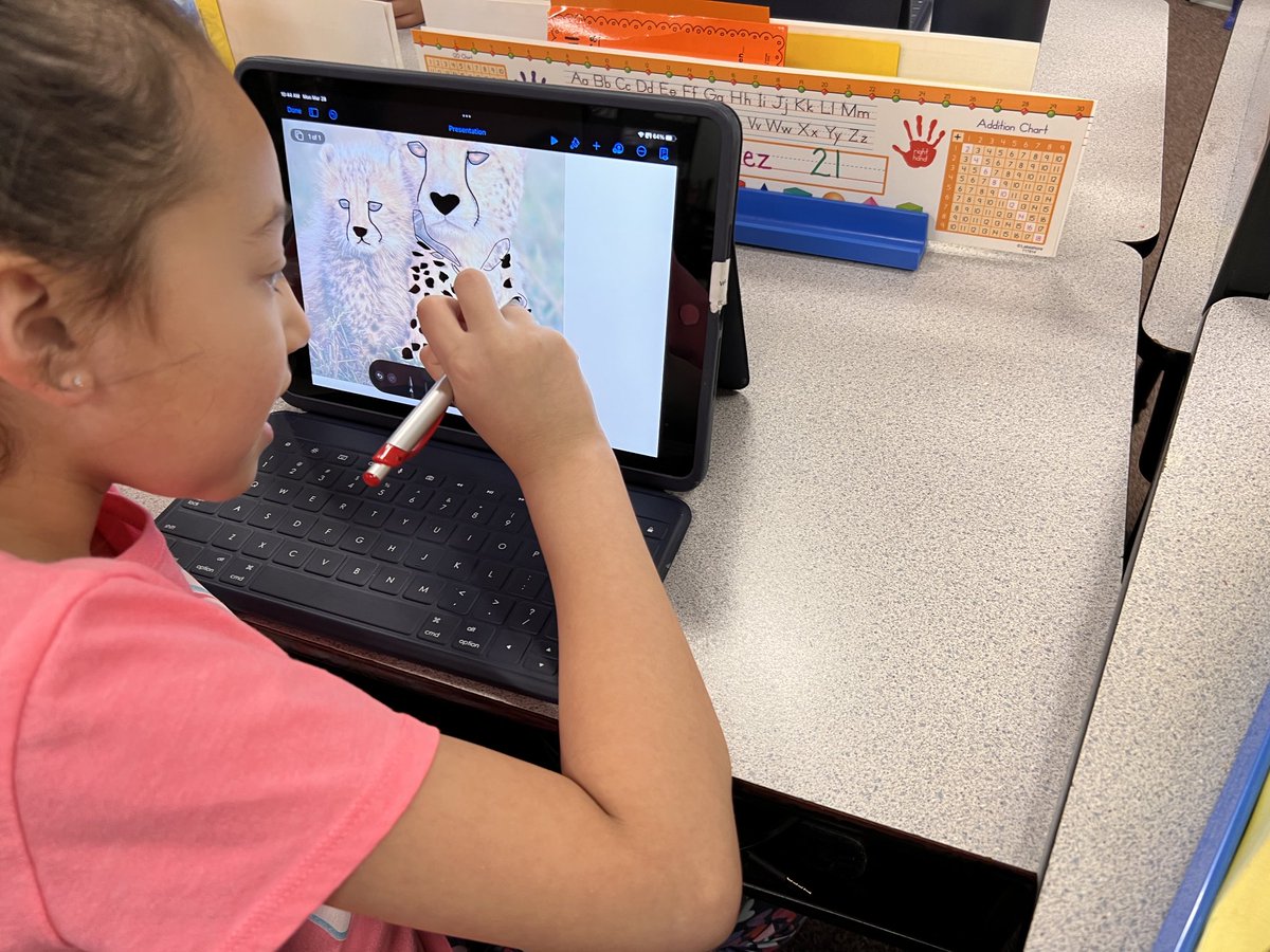 msmorgan2012's tweet photo. Today’s inspiration to actually finish something I start with a class came from these 2nd graders and their excitement over their #animalproject ⁦@AppleEDU⁩ #keynote drawings and animations! ⁦@SeabirdStreet⁩ https://t.co/RIokQxilTB
