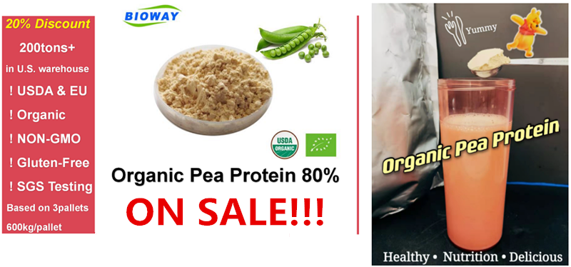 80 metric tons #Organic #Pea #Protein with very #competitive U.S #warehouse #price