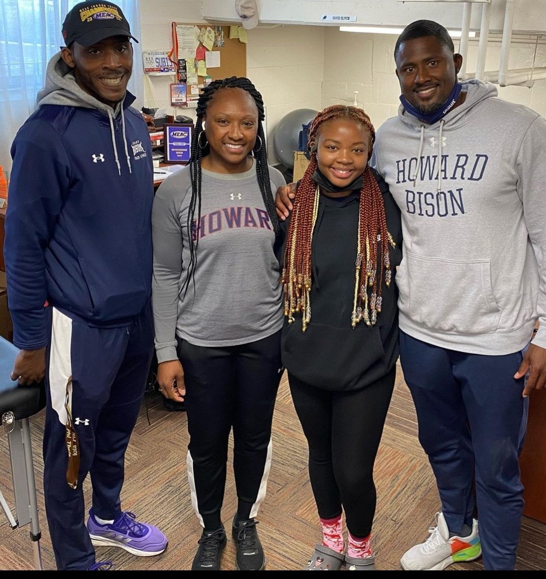 Thank you <a href="/HUBisonTFXC/">Howard Track & Field/Cross Country</a> Family, for a wonderful experience and visit.