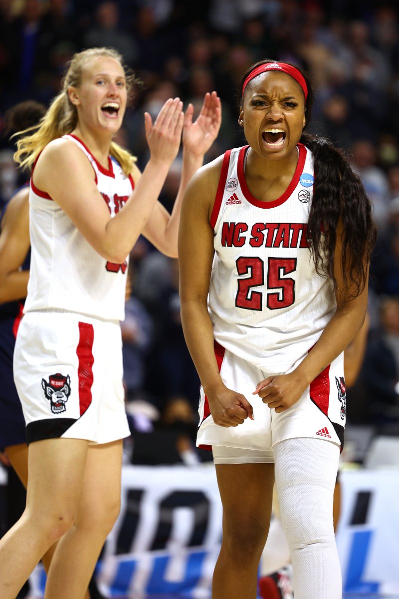 accnetwork's tweet photo. 🏀 ACC Champs
🏀 Program-record 32 wins
🏀 First Elite Eight in 24 years

This one hurts, but what a season for @PackWomensBball 👏 https://t.co/9Bxaeuj5PJ