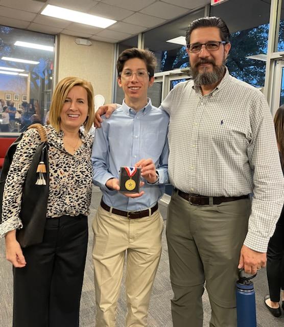 Eduardo is also the son of our very own Ms. Franco &amp; Mr. Gonzalez! #ProudParents