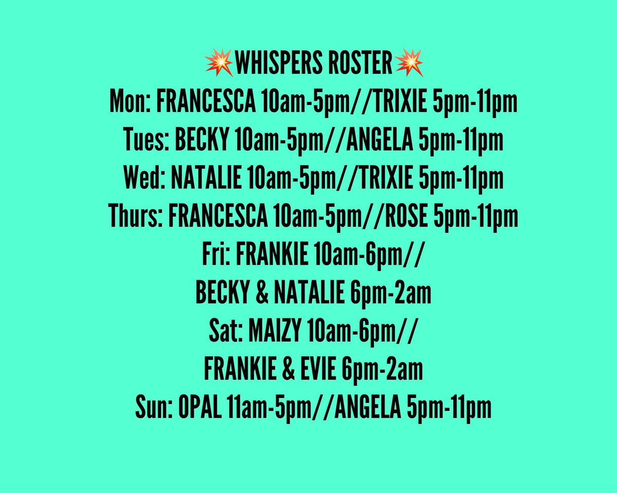 OpalRose666's tweet photo. Come see me @WhisperShopPeep this Sunday!! Sadly you only have 3 more weeks to see me before I retire from dancing 😭 https://t.co/Piz1EstLLE