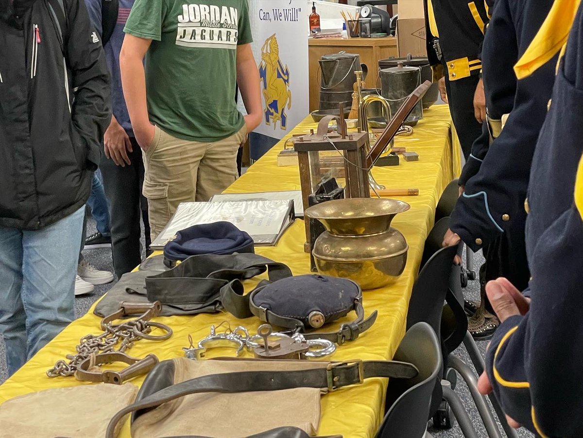 The 7th graders <a href="/JordanNISD/">Jack C. Jordan MS</a> loved the Buffalo soldiers presentation today! So glad they came to share with us such an important part of Texas and San Antonio history! <a href="/nisdmsss/">NISDMSSS</a> #TexasHistory #HistoryMatters #JordanReunited