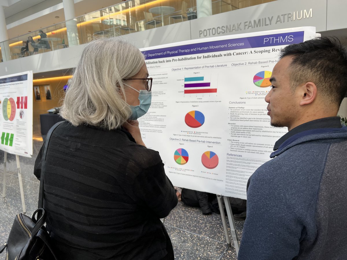 NUPTHMS's tweet image. Thank you to our #PTHMS faculty for supporting our students as they present their synthesis projects! #ResearchDay