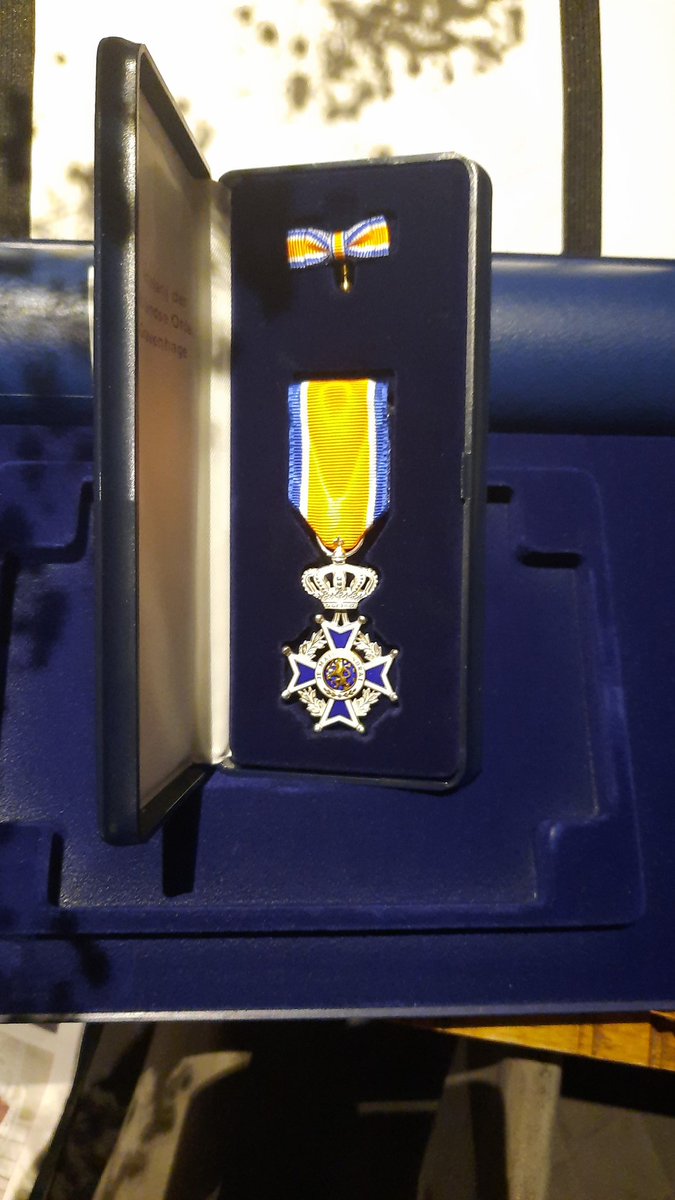 Eervol om deze Koninklijke onderscheiding <a href="/koninklijkhuis/">Koninklijk Huis</a> te krijgen. Mijn grote eer was dat ik me heb kunnen/mogen inzetten voor #Gouda <a href="/GemeenteGouda/">Gemeente Gouda</a> de afgelopen twaalf jaar.