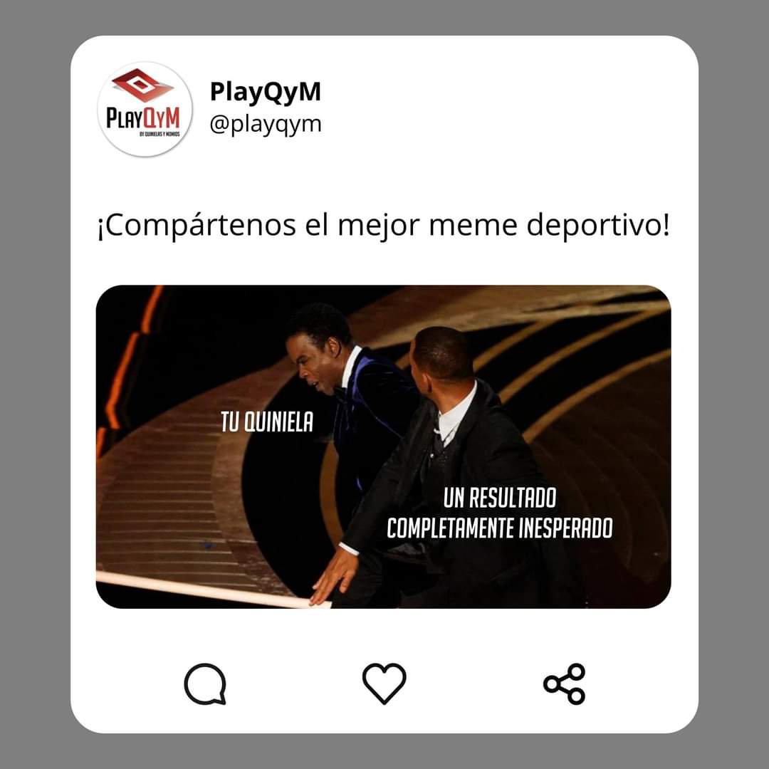 playqym's tweet photo. Etiquetanos en tus historias 🔥 

👀 ¡Los estaremos esperando! 👀
.
#playqym #jugadas #deportes #quinielas #qunielasdeportivas #memesdeportivos https://t.co/3nEG9geS25