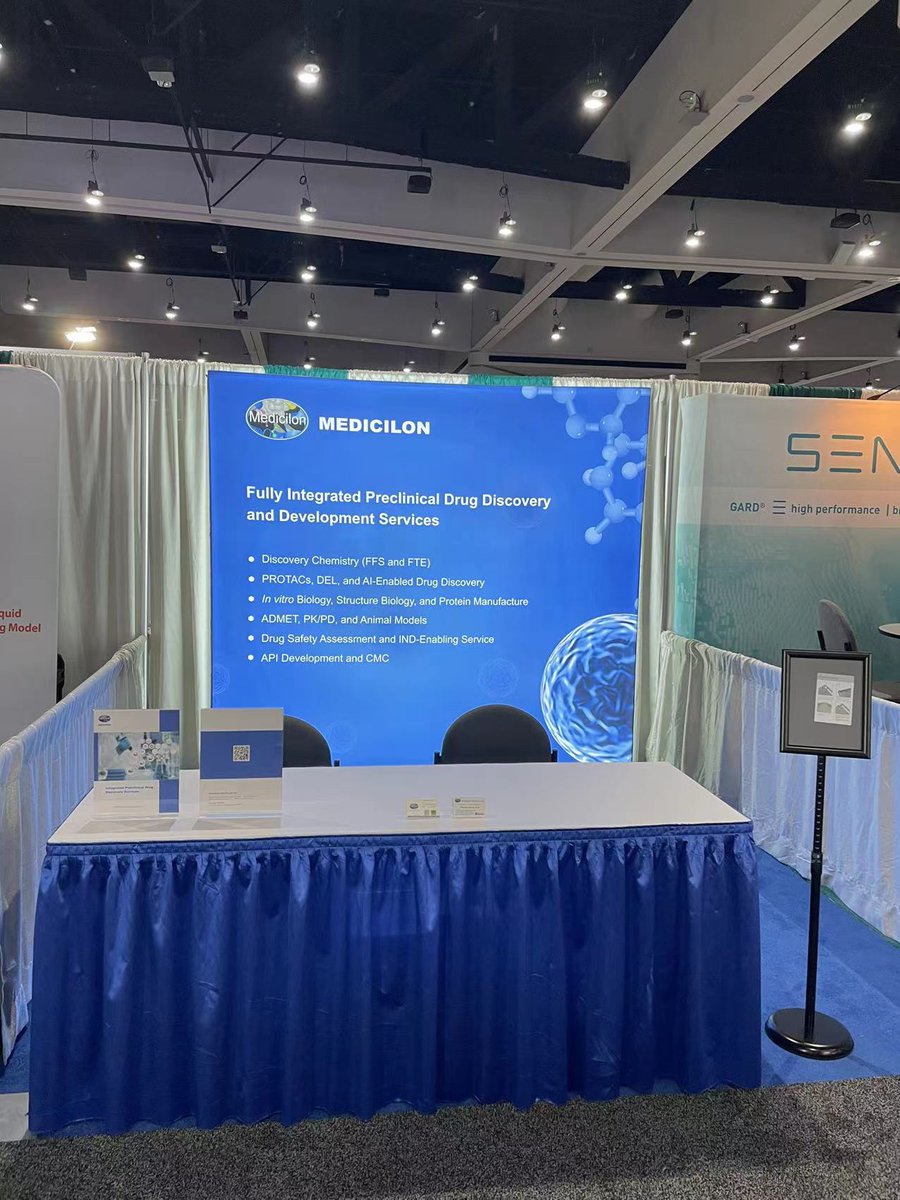 Medicilon's tweet photo. We are ready for #sot2022. Please visit us at booth 1205 for our #toxicology services.
#medicilon #drugdiscovery https://t.co/pmvSJMUy85