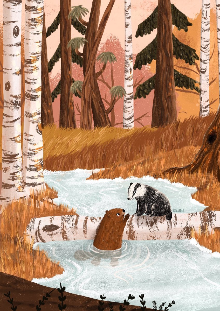 IshaaLobo's tweet photo. Hi #VisibleWomen I'm a children's book illustrator and my debut picture book comes out this year! Here's some of my work: https://t.co/vNd0LDnBC2