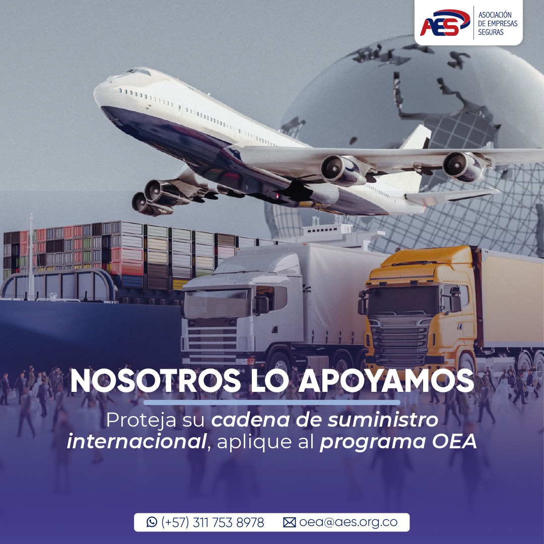 AES_SCS's tweet photo. Si eres empresa #OEA o estás en proceso de certificación al #programaoea, pregúntanos como acceder a los diferentes beneficios que obtienes
Visítanos https://t.co/xZ0RK928RR o contáctanos
WhatsApp: (+57) 322 677 8464
mail: pproyectos@aes.org.co
#validacionOEA #beneficiosoea https://t.co/bSnLKRO0jF