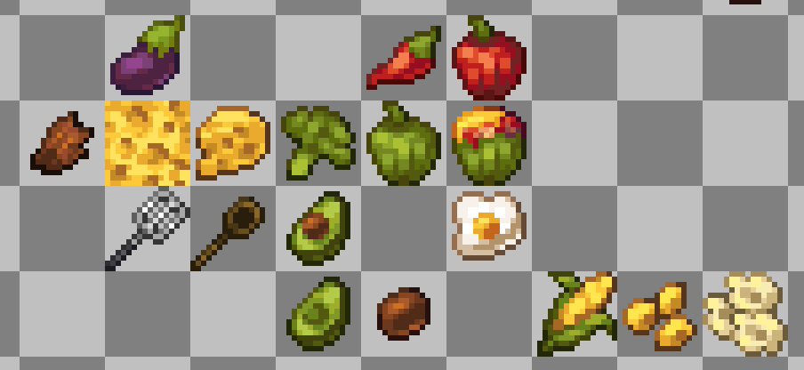 Here are a few projects I'm working on. Into the Wild, Culinary Delight, and Hefty Harvest.

My main focus is currently on Into the Wild and Hefty Harvest maintenance.
#minecraft #minecraftmod #gamedev