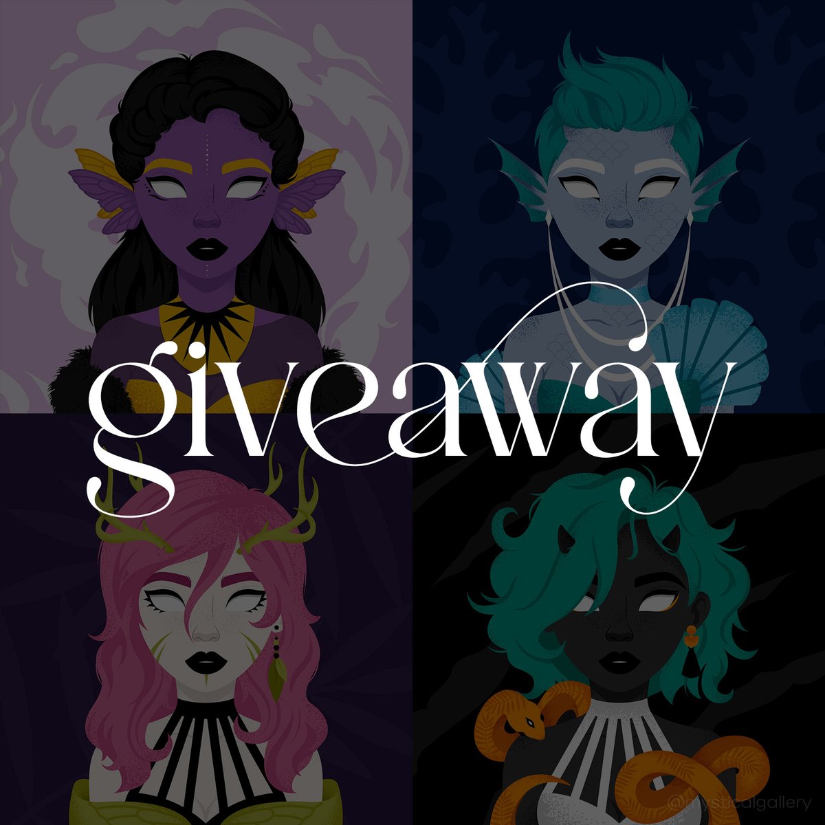 mysticalgallery's tweet photo. 🎉🎊Mystical GIVEAWAY🎊🎉

Prize:
1 nft will be played among those who have fulfilled all the conditions
3 others will be list at 0.01 eth

Rules:
🔔Follow @mysticalgallery
💜RT &amp; Like
😈Solve a riddle

⏳April 1 #NFT #NFTCommunity #NFTGiveaway #Web3 #NFTGiveaways #NFTdrops #NFTs https://t.co/83aaTa3y5M