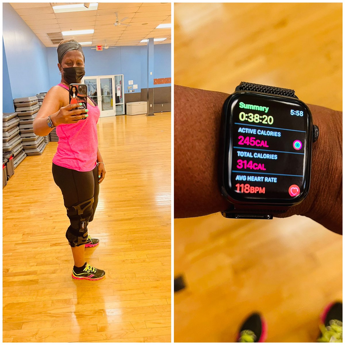 Groove class complete.✅ #MondayFitness #Grooving #FitLeaders #LetsGo💃🏽💃🏽💃🏽