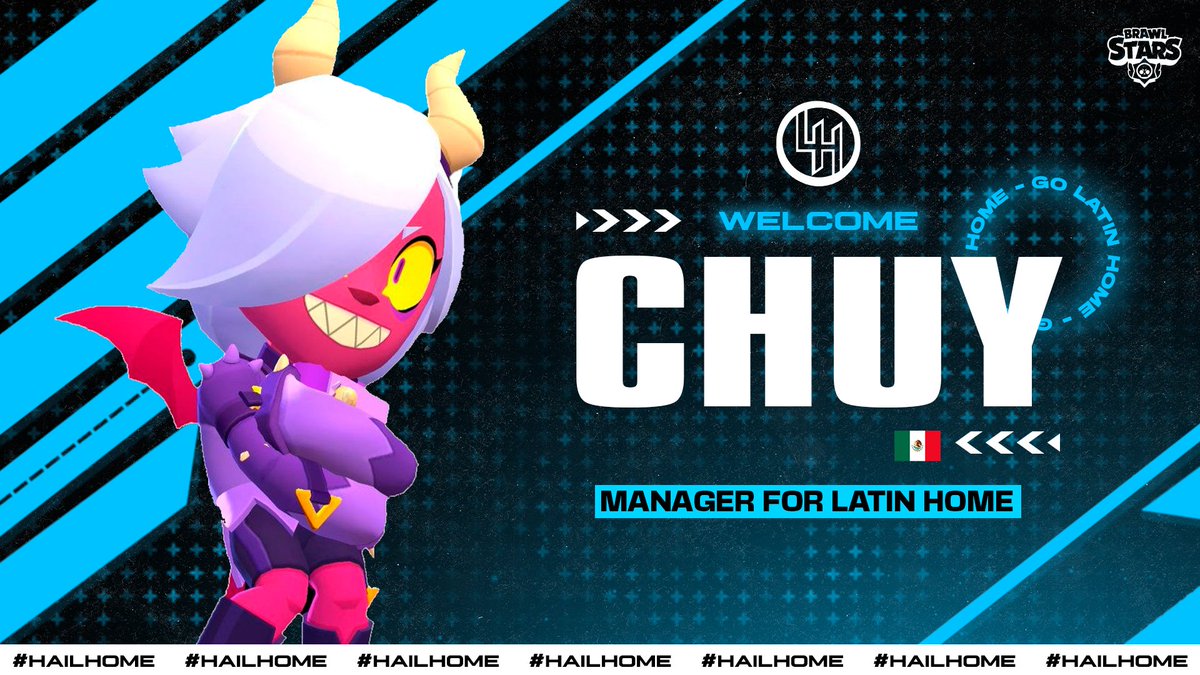 new manager of @latin_home thanks for the oportunity guys! Love you🏠🖤🇲🇽 #BrawlStars #ClashMini #LatinFamily