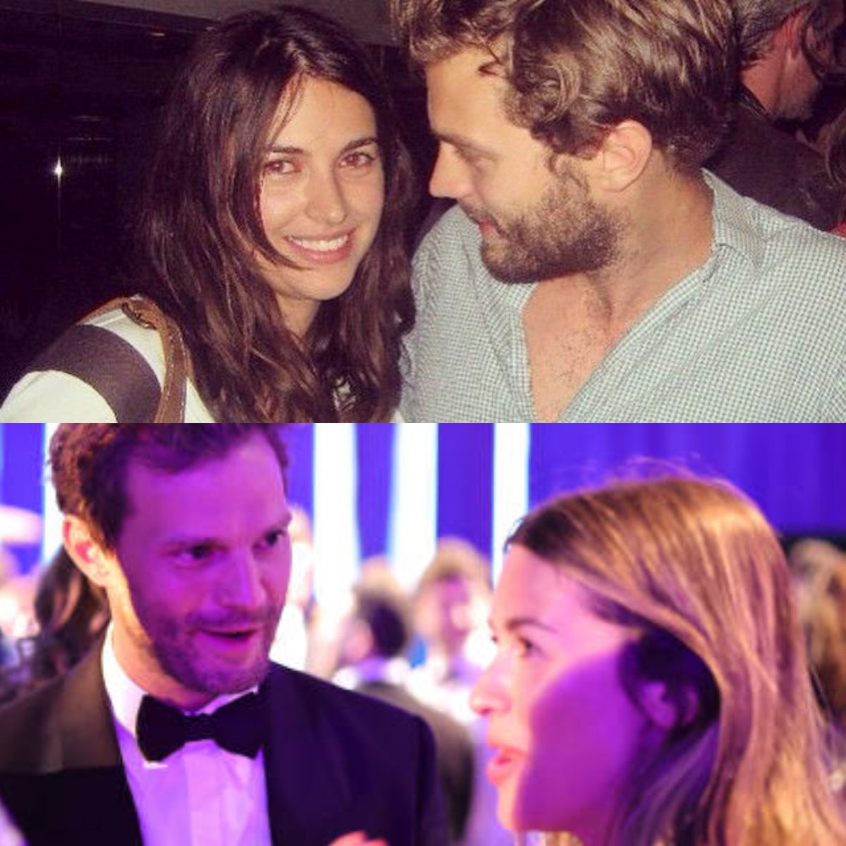 sarcasticIrish1's tweet photo. How it started vs how its going . The love they have is just ❤🔥❤ #JamieDornan #AmeliaWarner https://t.co/ZfZgHVVAN3