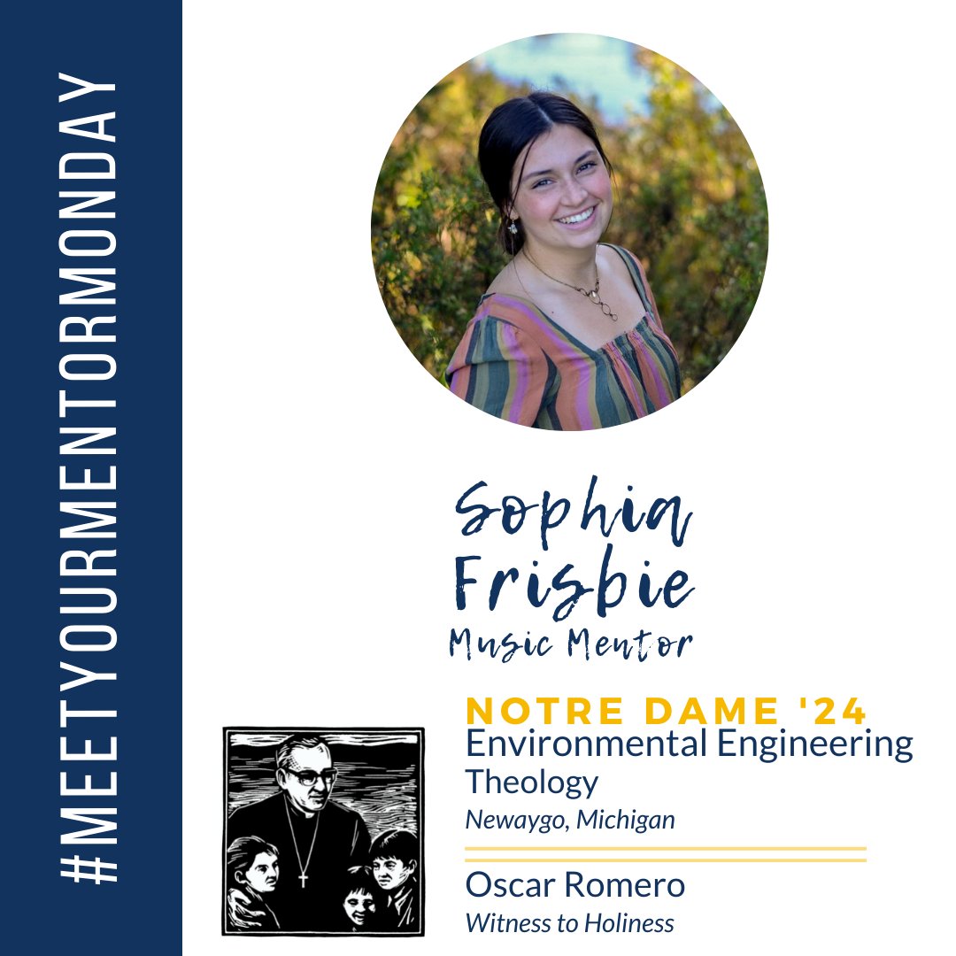 Meet one of the Master Mentors, two Small Group Mentors, and a Music Mentor for #MeetYourMentorMonday! #NDVision

Visit hubs.la/Q016Xpq90 to learn more and apply! <a href="/McGrathND/">McGrath Institute for Church Life</a>