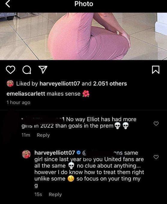 AnfieldEdition's tweet photo. Harvey Elliott...

Welp. Brutal is putting it lightly😳 https://t.co/NxEFWxV0m5