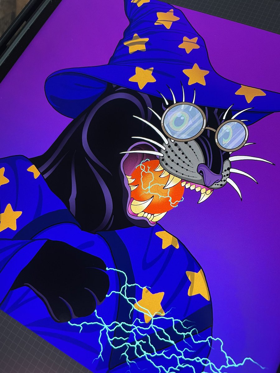 sparrowjako's tweet photo. Magic is happening , follow @PartyPanthers_ ❤️ ❤️ #solana #solanart #solananft #solananftdrop #nft #NFTdrop #NFTCommunity #nftcollector #NFTartist https://t.co/oV0YBXtHRw