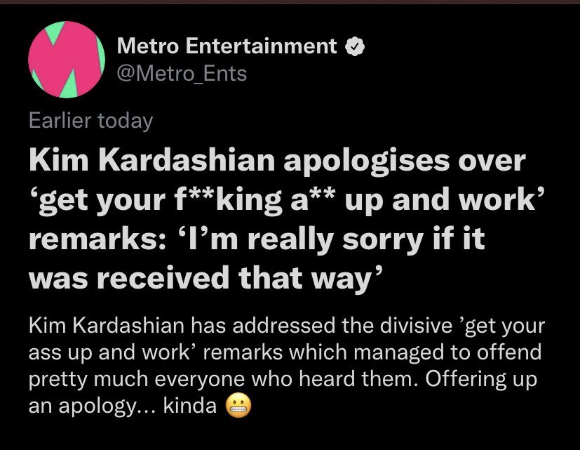 The Hoarse Whisperer on Twitter "The nonest nonapology format “I’m