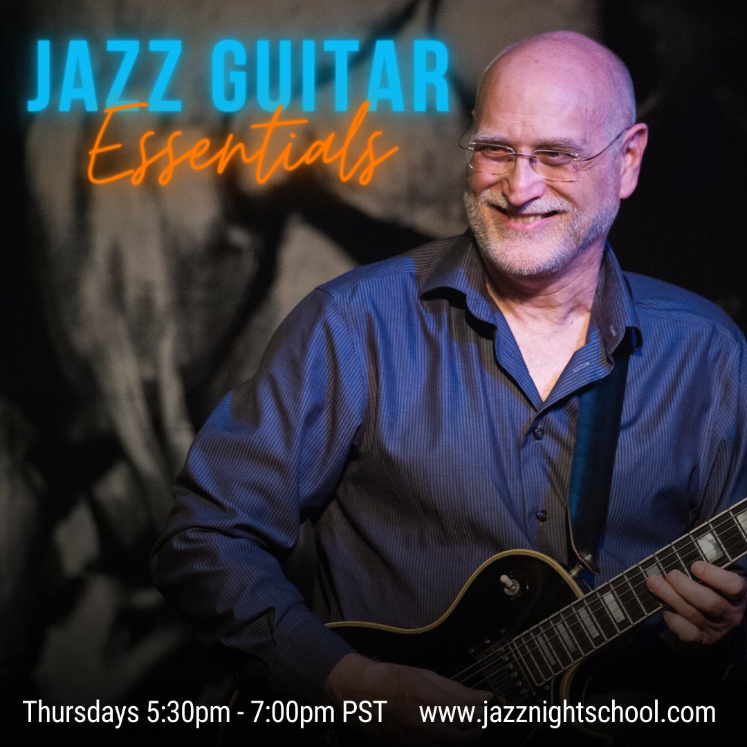 JAZZ GUITAR ESSENTIALS is perfect if you are transitioning from a different genre into jazz -OR- if you've been learning for a while and are looking to build a practice routine and track your improvement. 

Class starts next week - register today! ow.ly/VVyq50Iutel