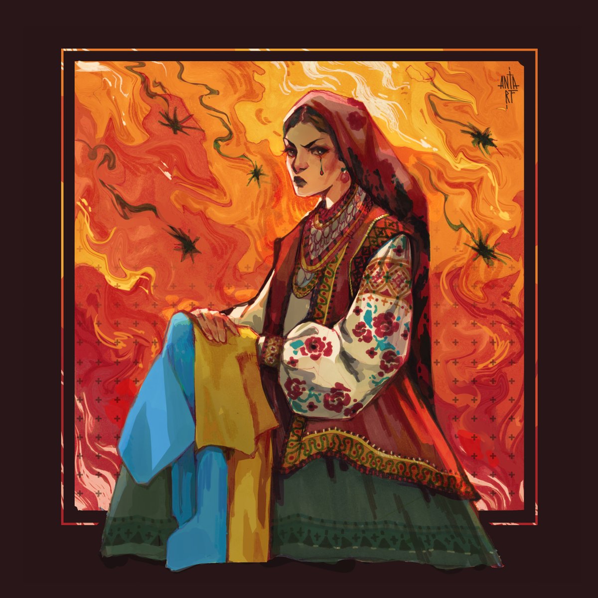 ArfArts's tweet photo. Hey, I am Ukrainian artist illustrator and visual designer

#VisibleWomen https://t.co/qn2fqR6yBx