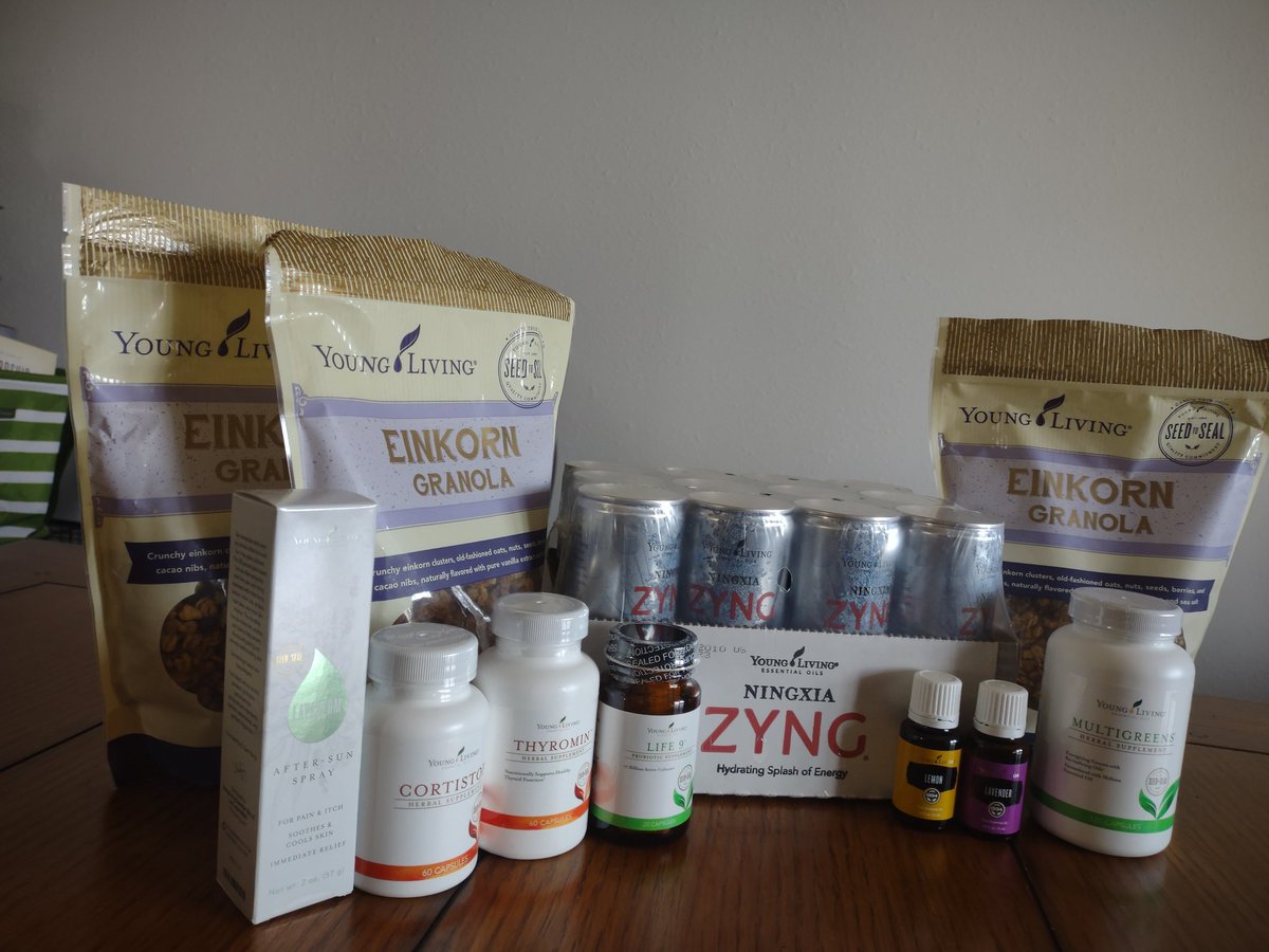 Wooohooo!  My March Scribe and Save Box from Young Living!!!!!