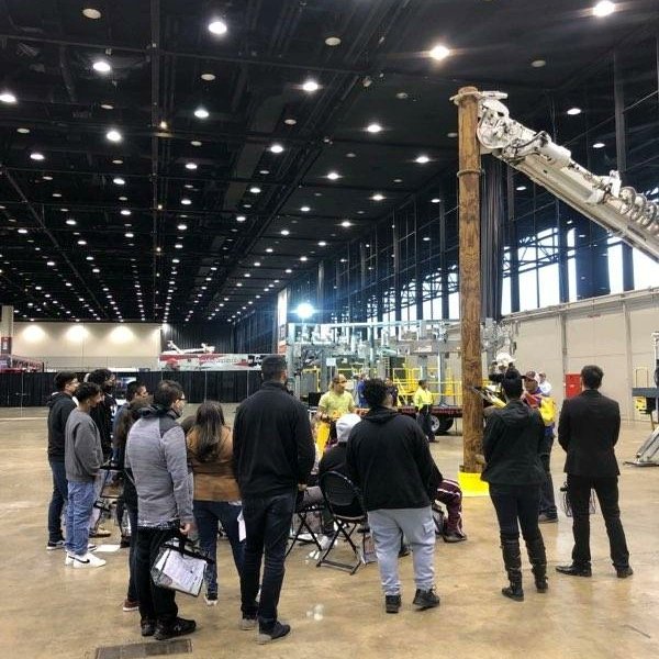 Our Seniors went to the CPS Skilled Trades Fair! So proud of the Class of 2022! #hoothoot #yougotthis #CountdownToGraduation