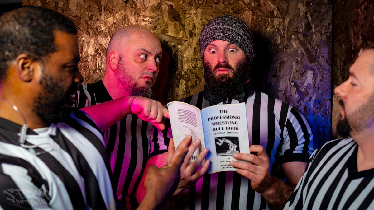 REF_JumpingJohn's tweet image. "No, it's One, Two, *then* Three."
@Drake_Wrestler: "???"
#RefClub

🤼‍♂️ @NORTH_NCL
📸 @stmpphtgrphy