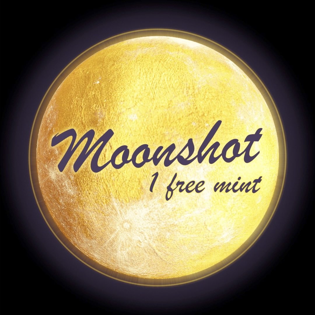 🎁 GIVEAWAY 🎁

Giving away 10 free mints for MOONSHOT tomorrow in my discord! 

To win:
- Like &amp; RT this post 
- Hop in my discord and look out for the #giveaway bot in the giveaway section! 🔥

discord.com/invite/DJE55pD…

Look forward to seeing who will win 🚀