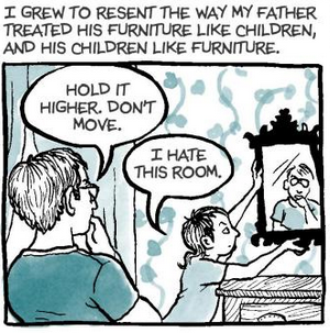 ILLBEBOOK1's tweet photo. My favorite own-voices LGBTQ+ book is Alison Bechdel's Fun Home. Many older teens may appreciate the complex feelings depicted in this outstanding graphic novel #lis7423 https://t.co/gHAfexkpRu