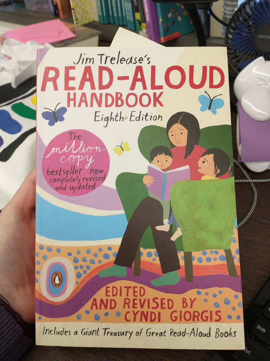 DancingQuill's tweet photo. Even teens benefit from being read to. Highly recommend this handbook that explains exactly how and why. #LIS7423 https://t.co/ym8oJomp7C