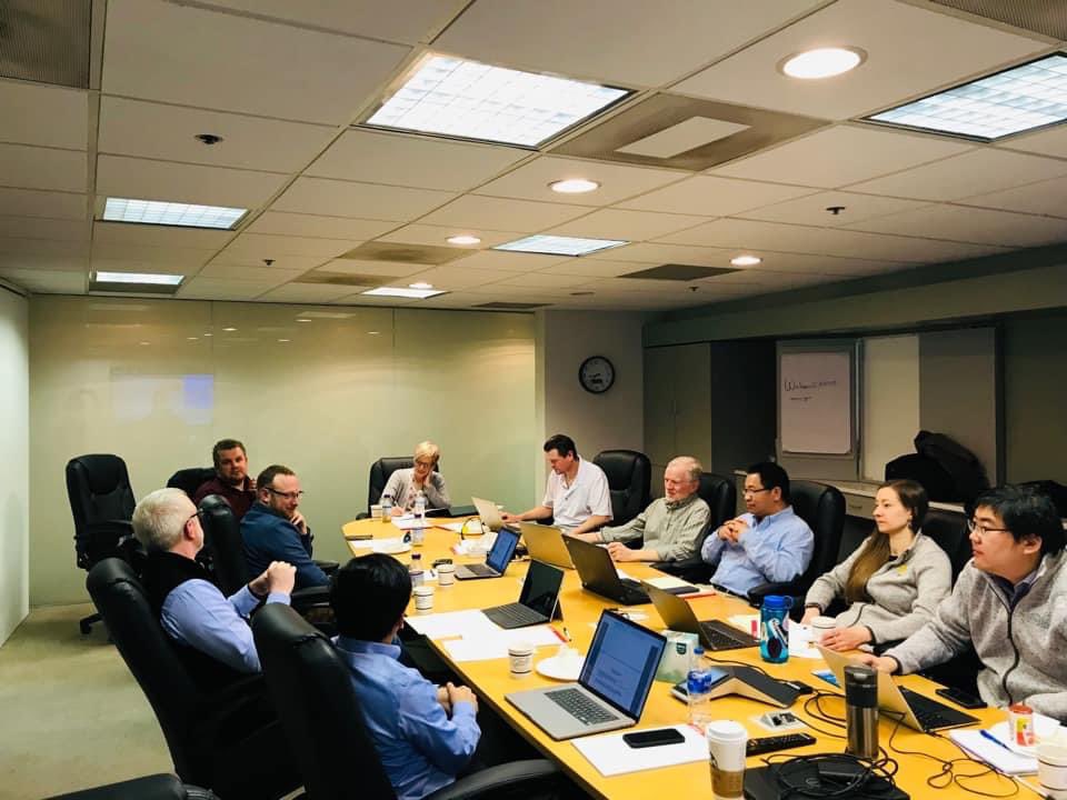 Scott_LabUM's tweet photo. Had a blast at @SNM_MI HQ during our first @RPSC_SNMMI board of directors retreat in 3 years! Excited to see many new initiatives being planned along with lots of contributions to the SNMMI 2022 Annual Meeting taking shape. More to follow soon and hope to see you in Vancouver! https://t.co/iPOLuu3mFf