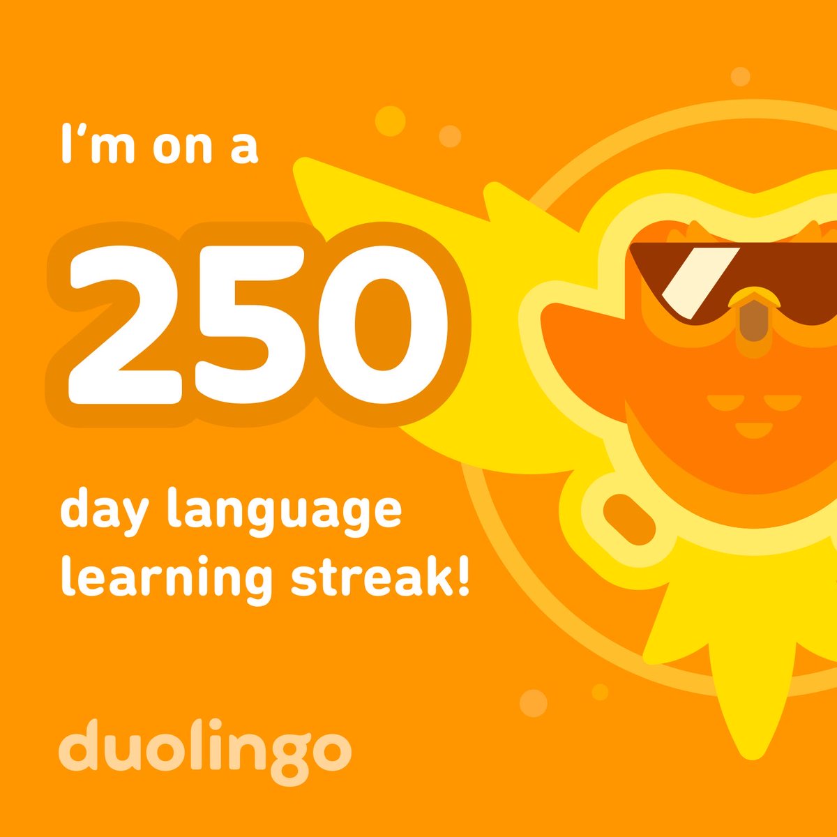 arielplease's tweet photo. I’m on a 250 day streak learning Italian on Duolingo! Join me? https://t.co/NqqDqG5UCb https://t.co/5UVEJGzIhs