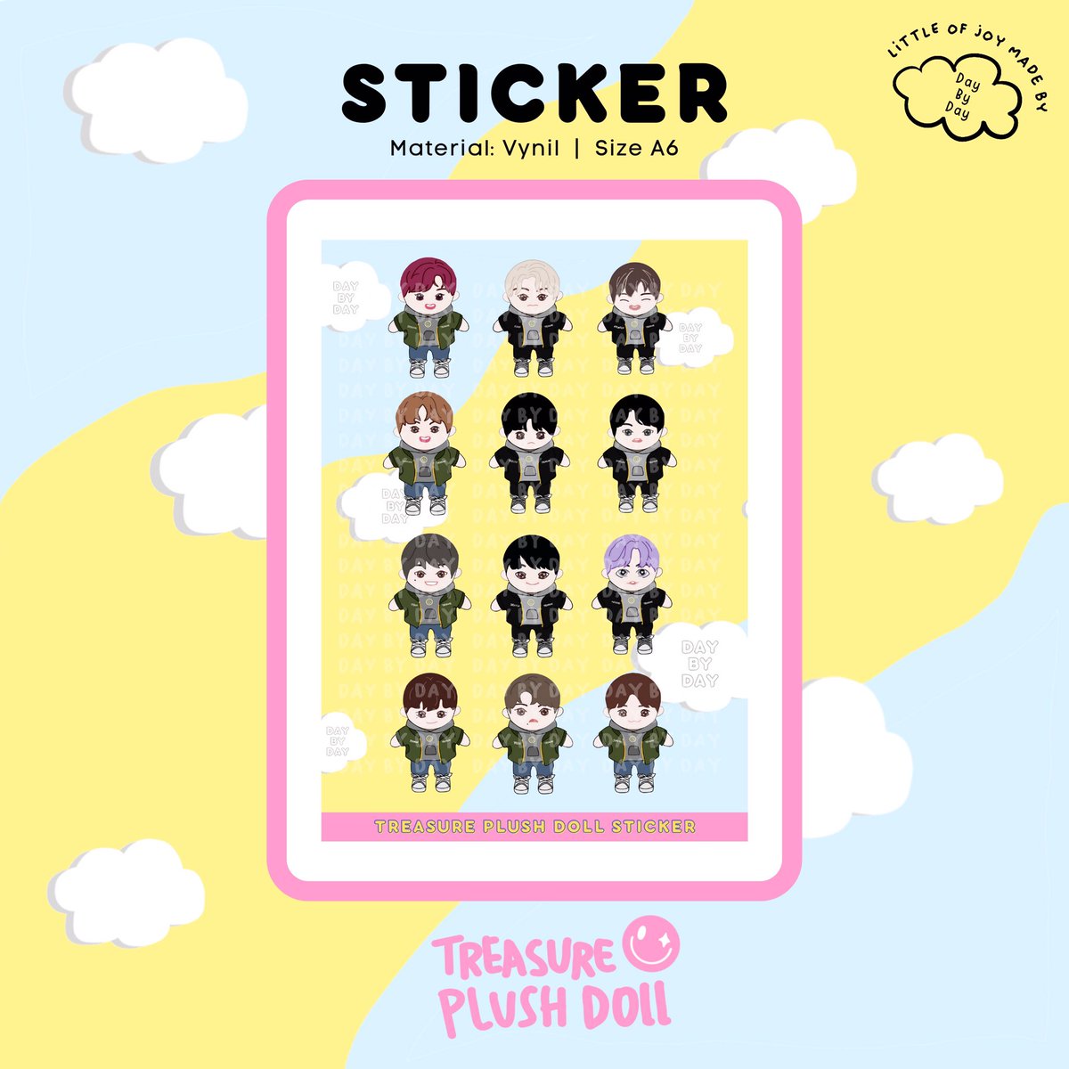 dibidishopp's tweet photo. TREASURE PLUSH DOLL GOODS 👶🏻💎

Bisa langsung order di shopee dibidishopp ya!
🔗 Link shopee: https://t.co/3d5J9Euxnh

💵 Pricelist:
❇️ Plushie Doll (💰40rb) 
❇️ Keyring Doll (💰30rb)
❇️ Standee 2in1 (💰39rb)
❇️ Mini Keyring (💰27rb)
❇️ Sticker (💰15rb) https://t.co/NnYr9VeT2W