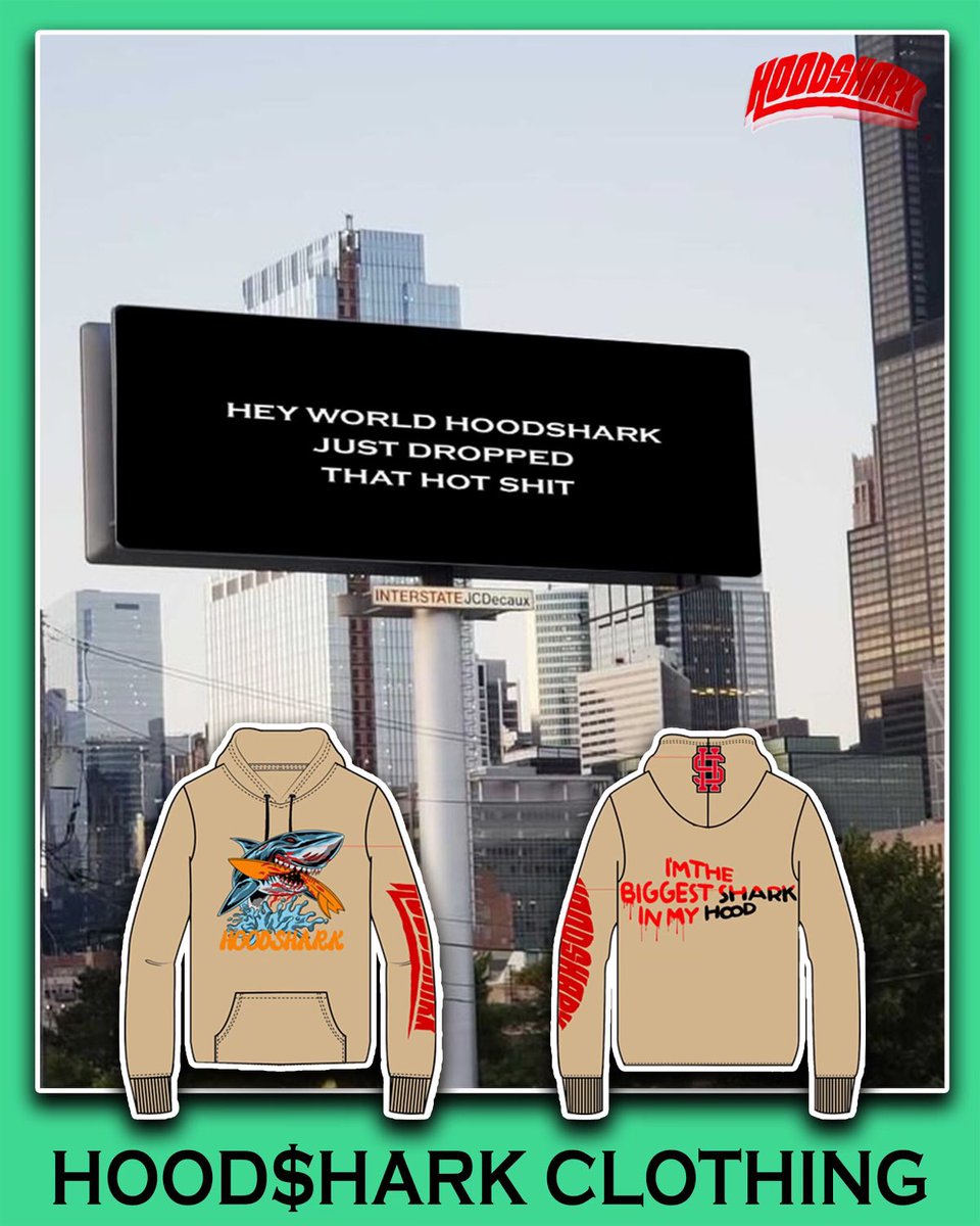 O_Gboy9's tweet photo. i’m telling y’all this one of them ones FASHO! STOP what you doing and shop with the HOTTEST brand out of MS! 🦈  #LinkInBio #hoodshark https://t.co/UGNTgsK9wS