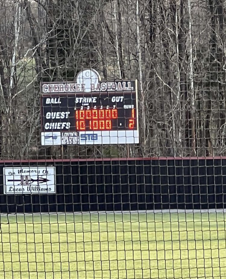 barstoolbrn's tweet photo. Big win tonight for the baseball team over greeneville!!! Moves us up to 6-1 on the season. https://t.co/VUoytanTRd