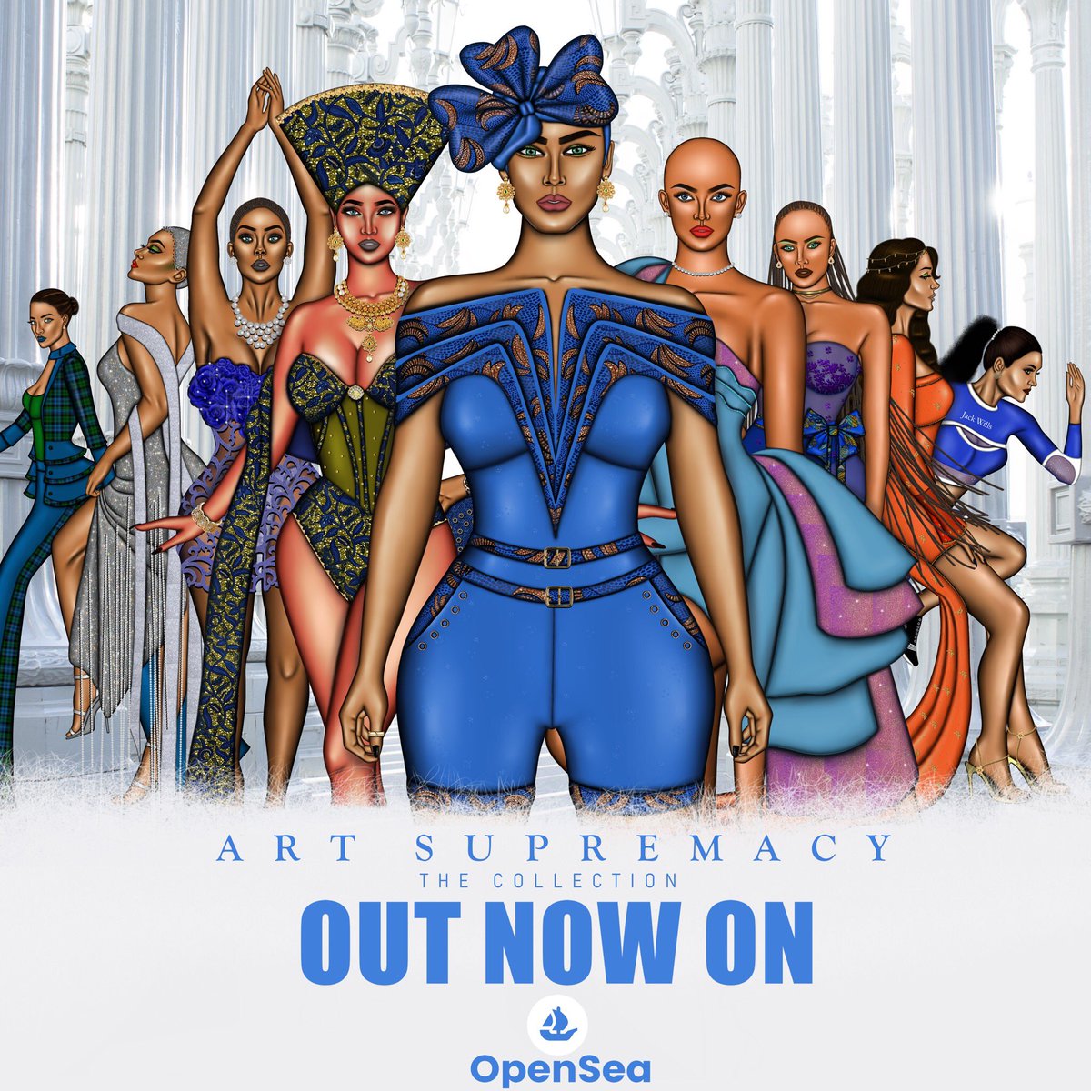 💛🤩MY NEW FASHION ILLUSTRATION COLLECTION,“ART SUPREMACY” is also out in “BUDGET VERSION”.This is a more affordable version of the collection with new pieces therein.
🐥Main collection: opensea.io/collection/vic…
🐥Budget version: opensea.io/collection/art…
#NFT #FASHION #NFTCOMMUNITY