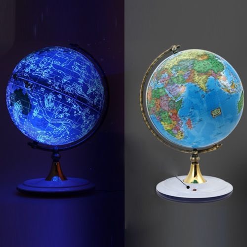 EnsedeCiencia's tweet photo. De día es un globo terráqueo como cualquier otro; de noche es un mapa que te muestra las constelaciones. https://t.co/gvQMjHT0Ti