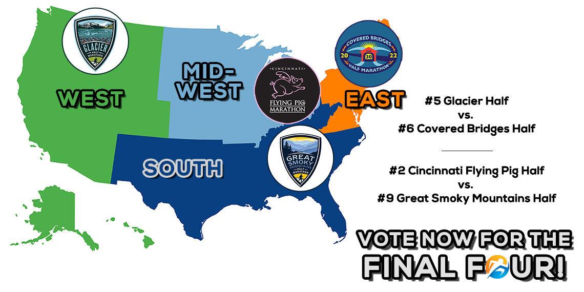 RaceRaves's tweet photo. It's Final Four week for runners, too! Vote NOW to decide which two races will compete for the title of America's Favorite Half Marathon. Voting ends Thurs Mar 31, 8pm EDT. https://t.co/34RVUxRSxW
@CBHalfMarathon @RunFlyingPig @VacationRaces #halfmarathon #runchat #nowornever https://t.co/PAGNswciw1